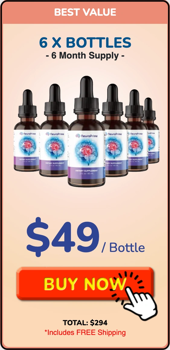 NeuroPrime order six bottles